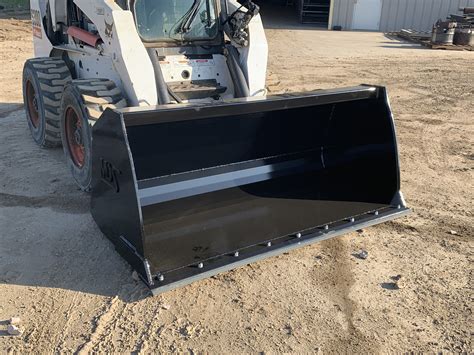 dirt dog skid steer buckets|bucket attachments for skid steer.